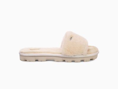 UGG Cozette Slide Womens Slippers Natural/ Beige - AU 475SY